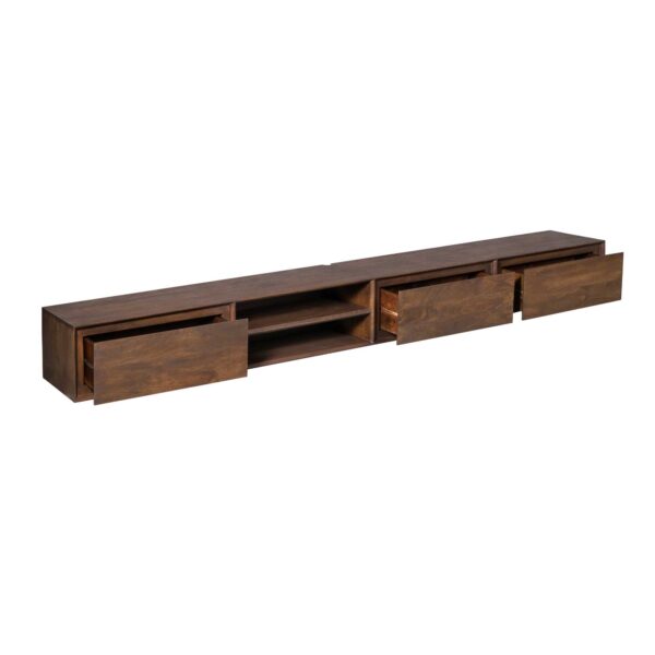 Zwevend tv meubel Ambiance Brown | div maten