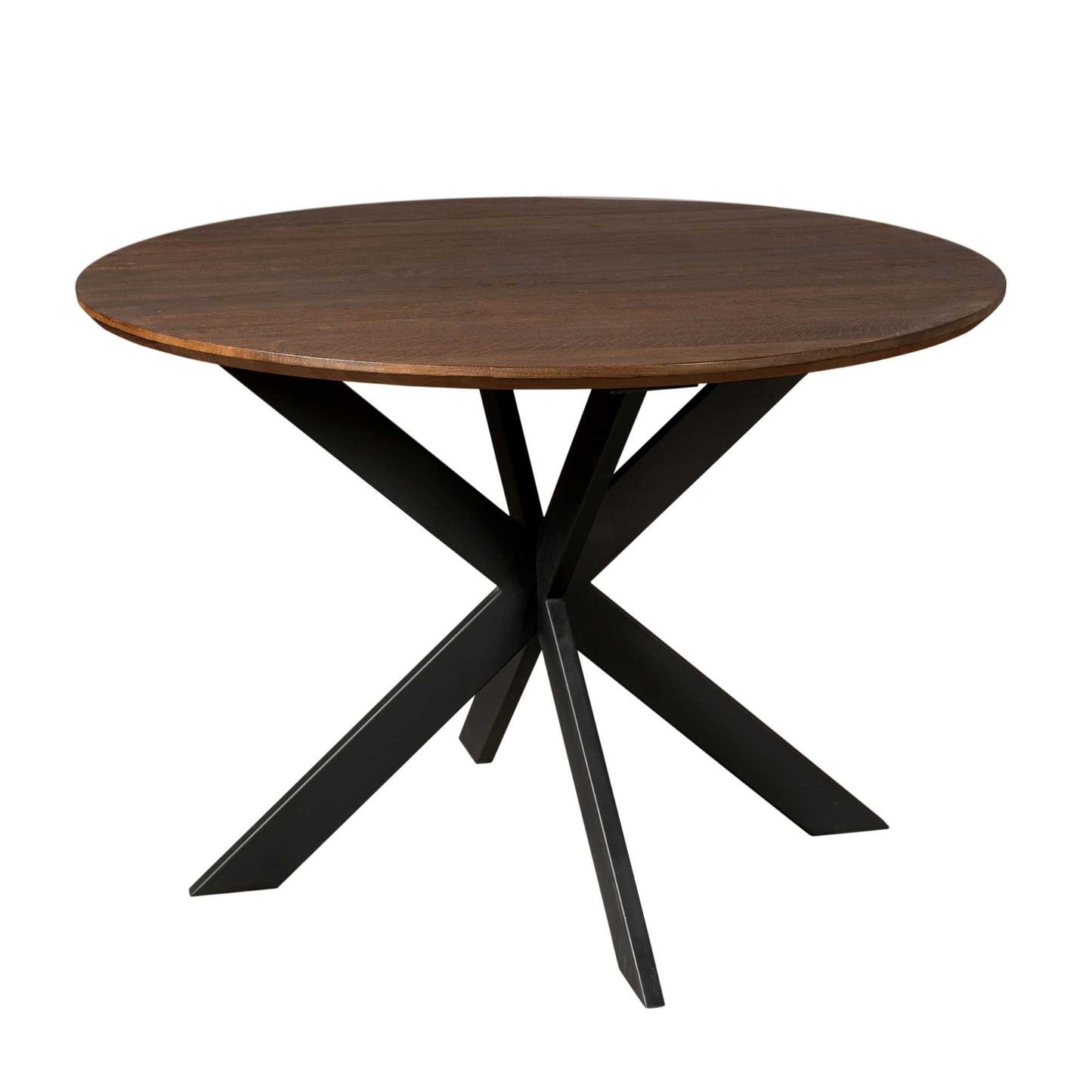 Eiken eettafel Ferris | Rond div maten | Brown