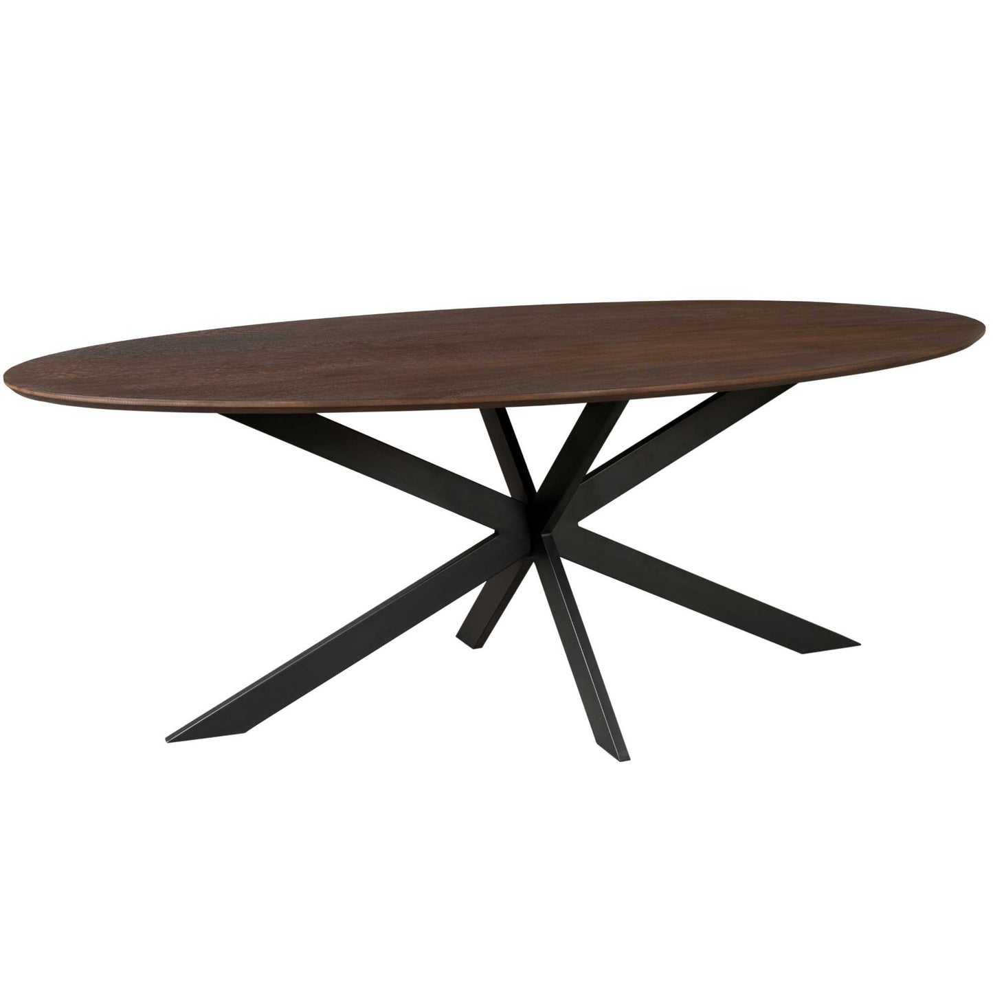Eiken eettafel Ferris | div maten | Ovaal | Brown