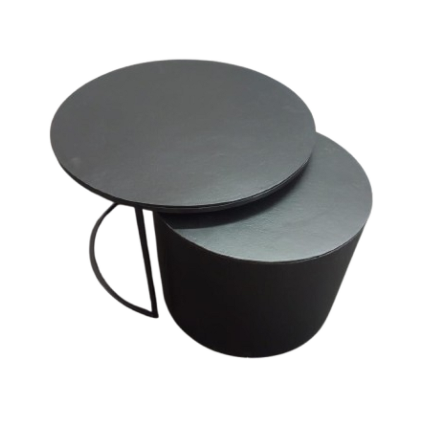 Salontafel Luna | Black | Set van 2