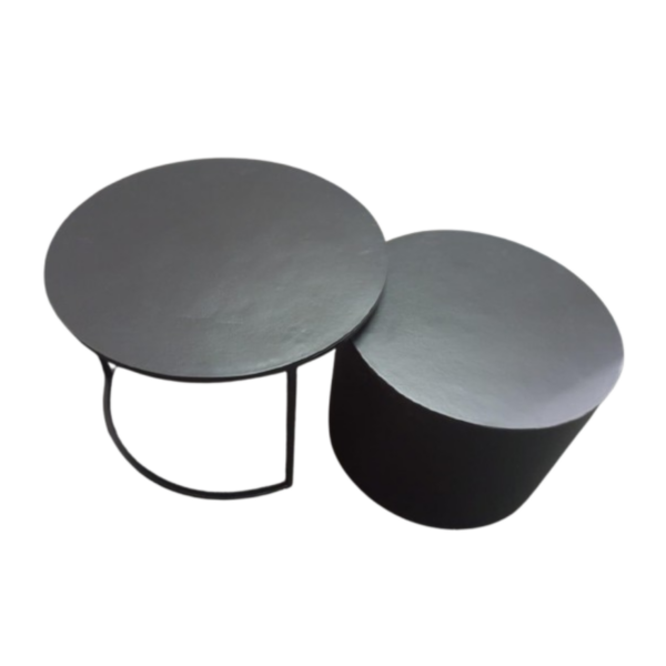 Salontafel Luna | Black | Set van 2