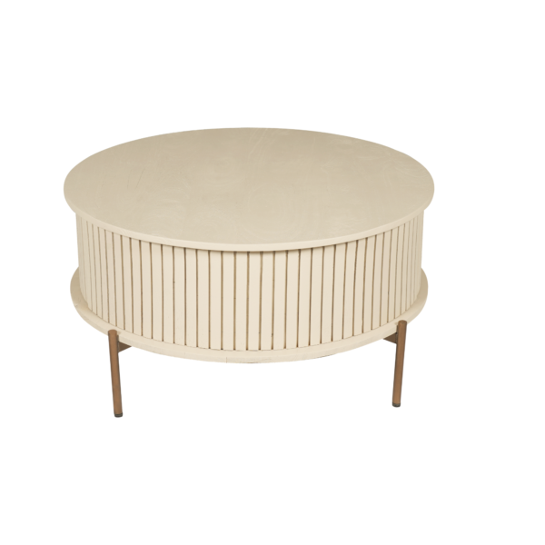 Salontafel Madison Sand | 80 cm | Rond