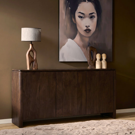 Dressoir Dallas Bruin Mangohout | diverse maten