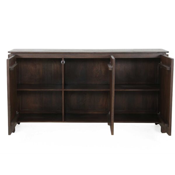 Dressoir Dallas Bruin Mangohout | diverse maten