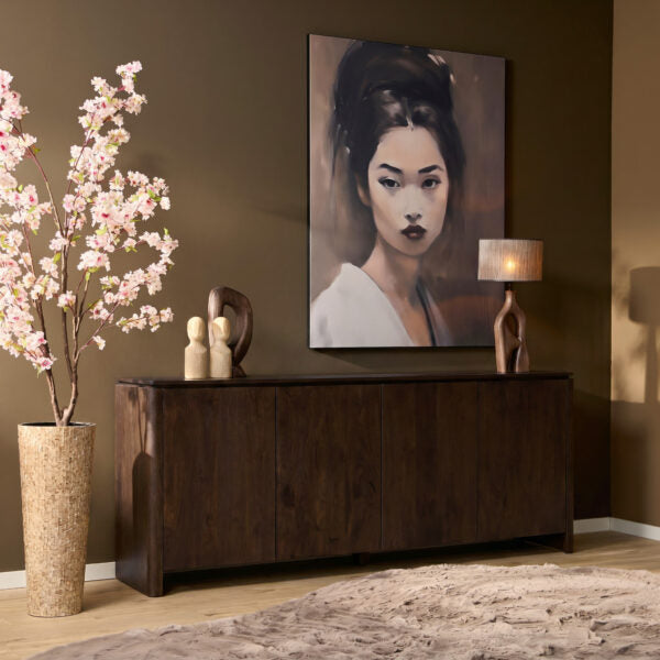 Dressoir Dallas Bruin Mangohout | diverse maten