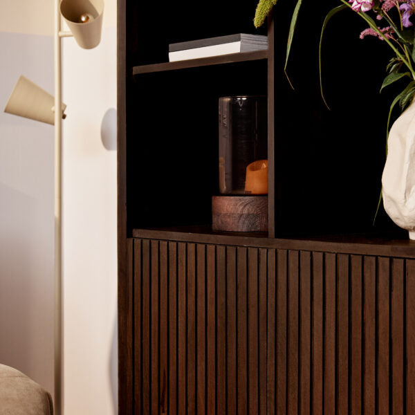 Vakkenkast Madison Brown | 90 cm