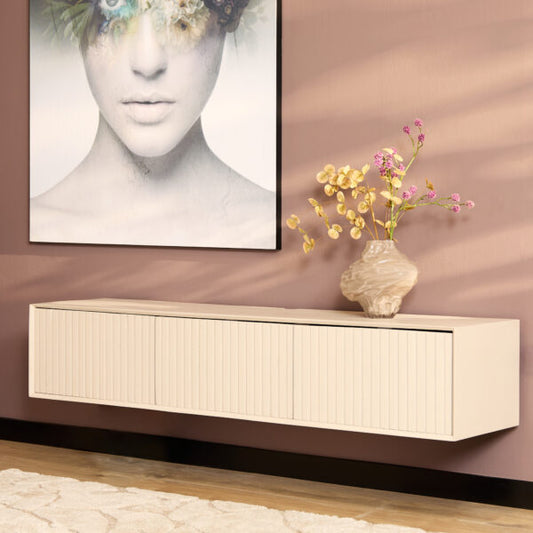 Zwevend tv meubel Madison Sand | div maten