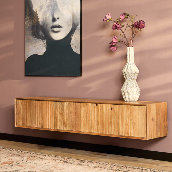 Zwevend tv meubel Madison Naturel div maten