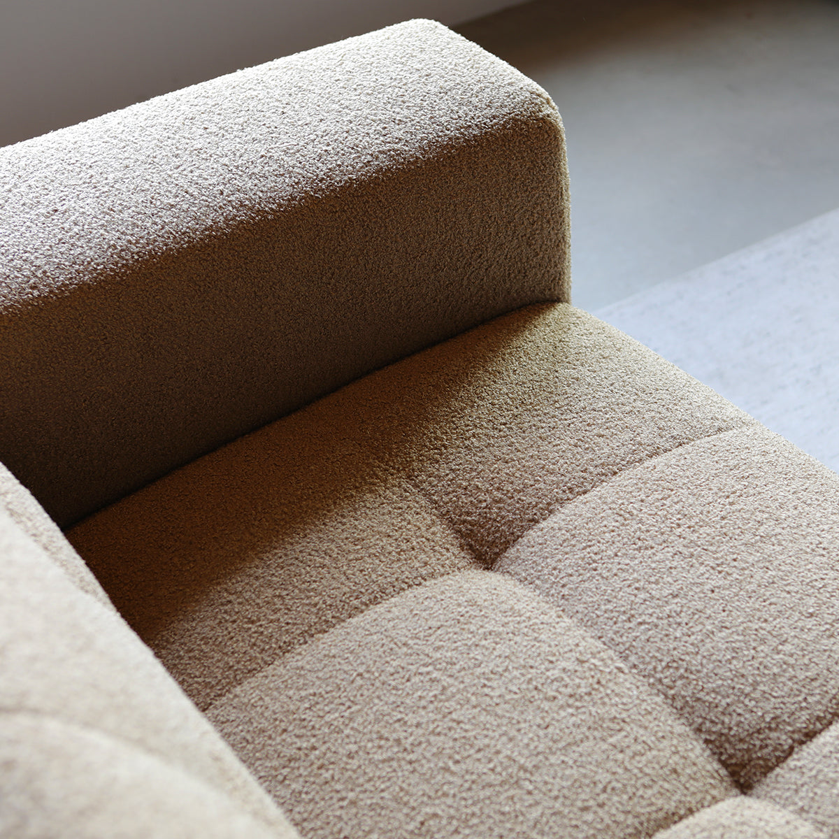 Loungebank Wave teddy bruin