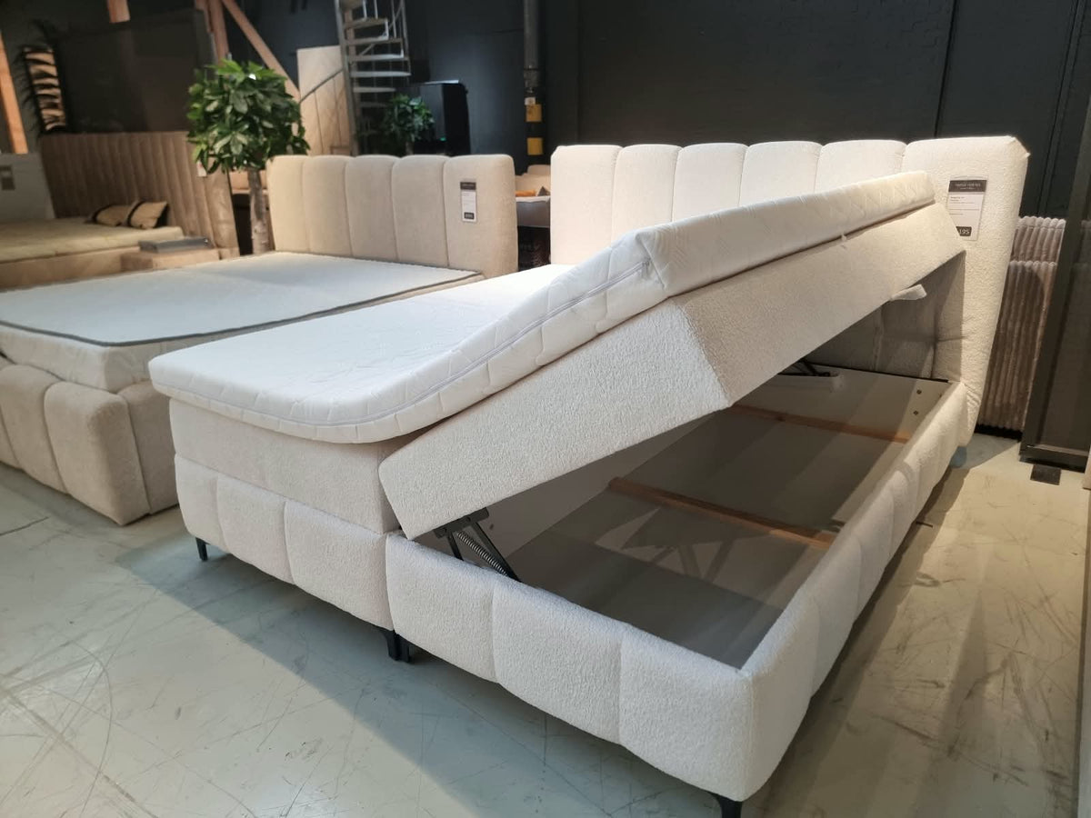 Trend Bed TIO – met opbergruimte bouclé