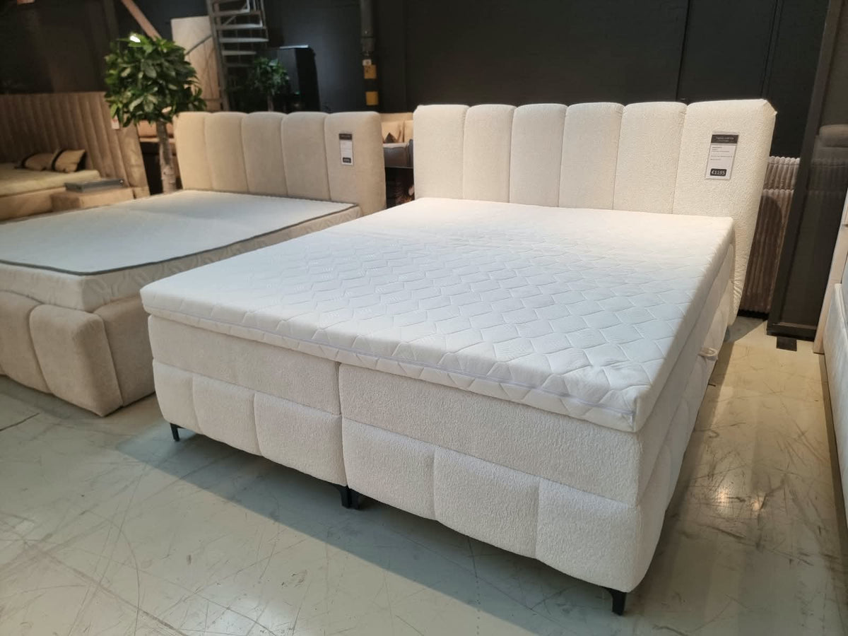 Trend Bed TIO – met opbergruimte bouclé