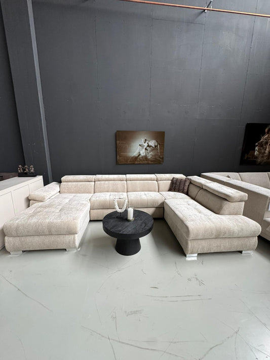 TREND slaapbank | BEIGE bouclé