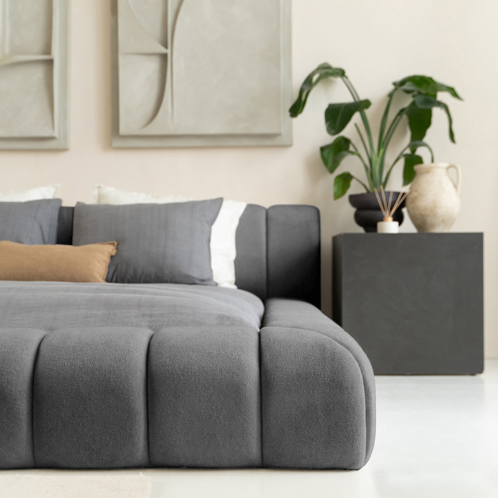 Ontwerpbed Adore Classic 180x200 Antraciet - Inclusief Matras