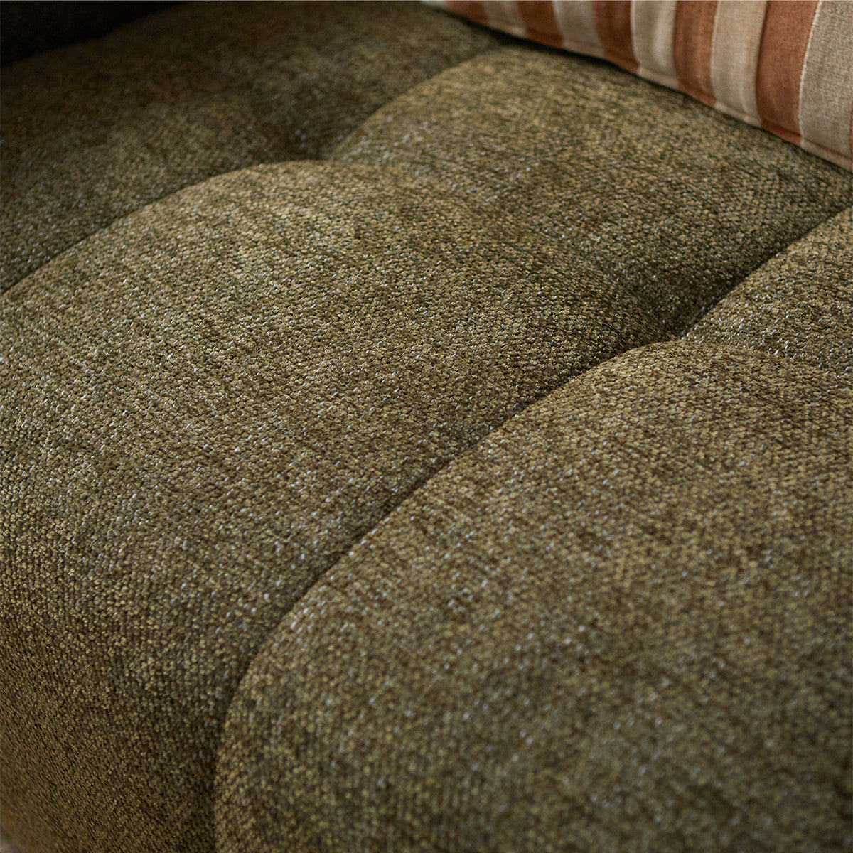 Loungebank Wave geweven groen