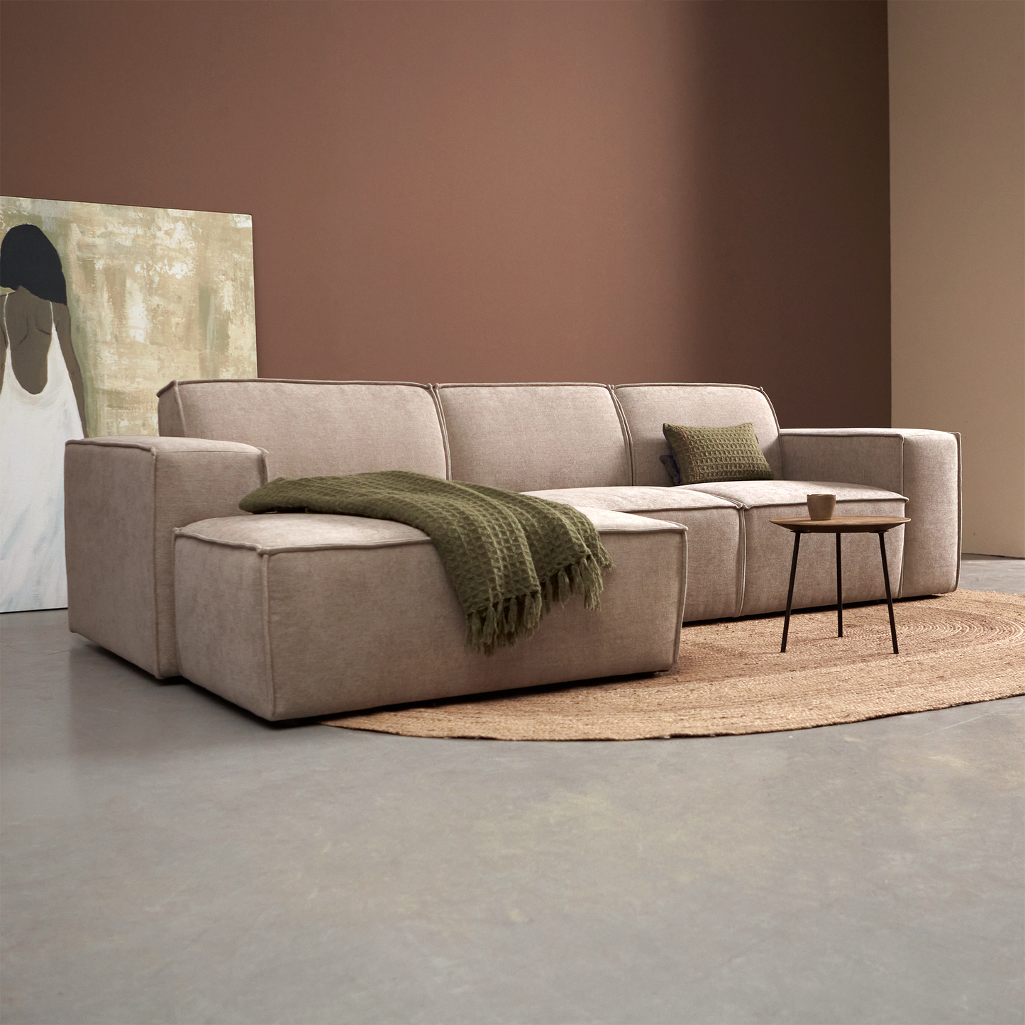 Loungebank Play tesla beige
