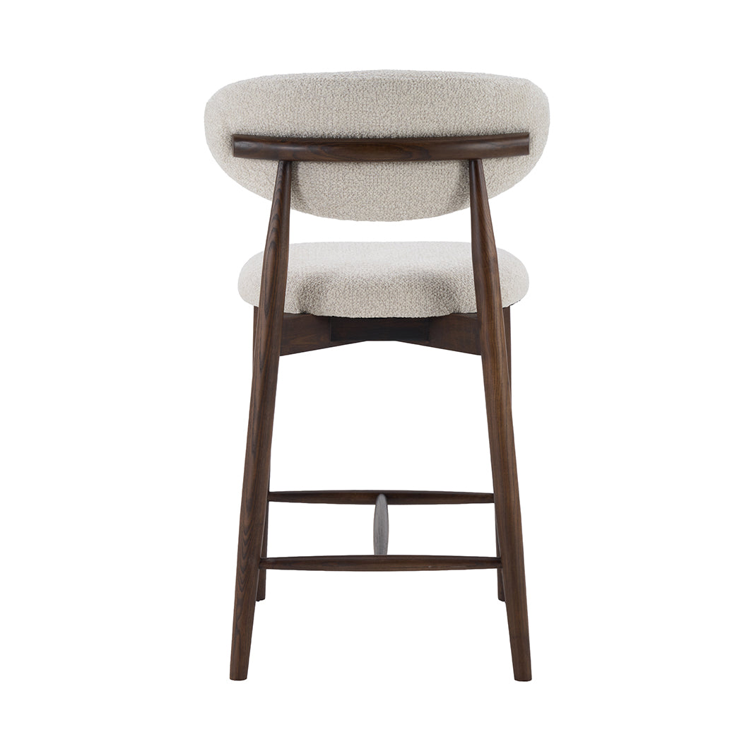 LABEL51 Barkruk Kyoto - Naturel - Superb - Laag