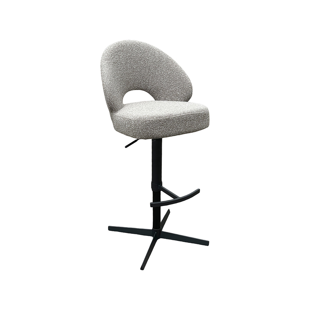 LABEL51 Barkruk Saint Tropez - Mushroom - Royal Boucle - Gaslift