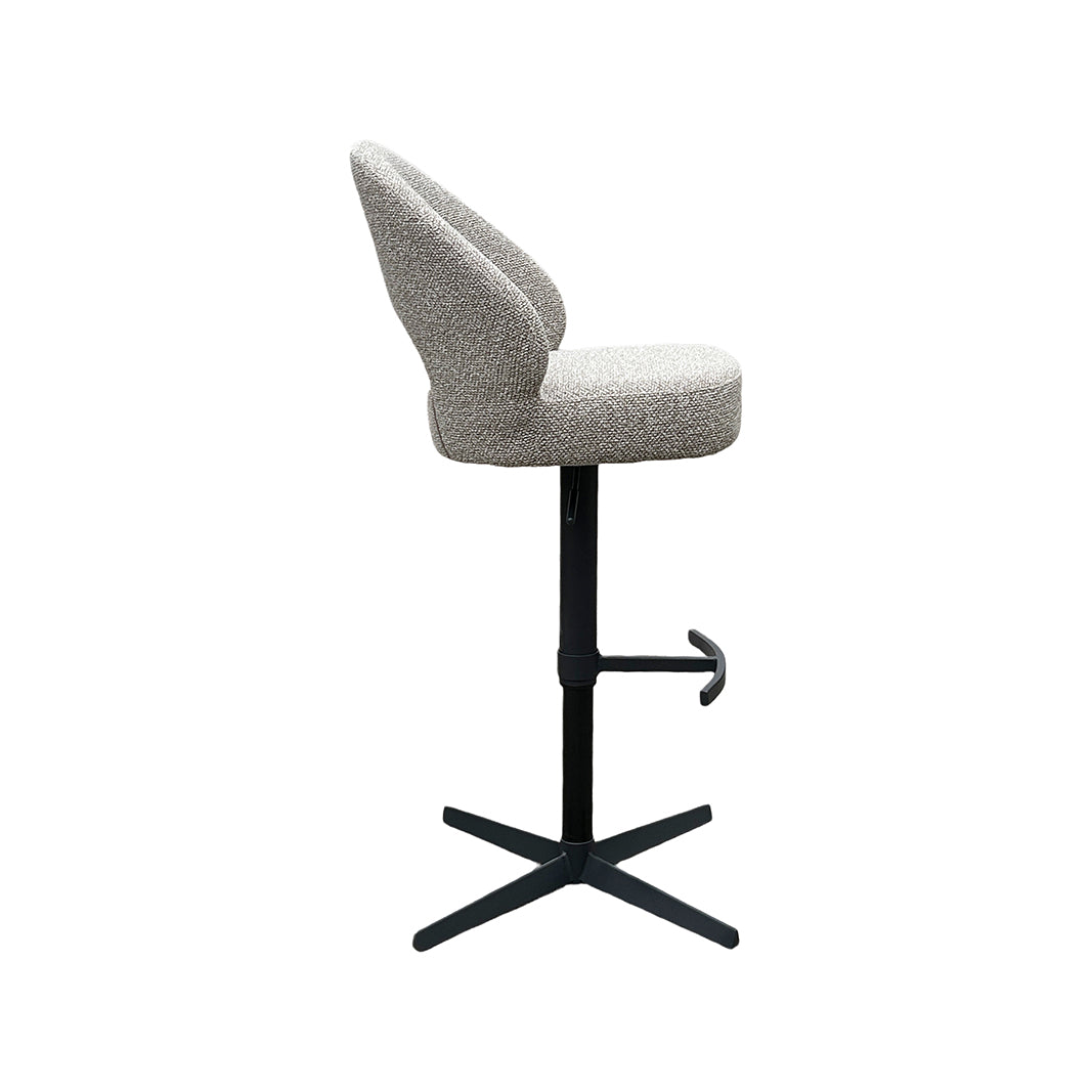 LABEL51 Barkruk Saint Tropez - Mushroom - Royal Boucle - Gaslift