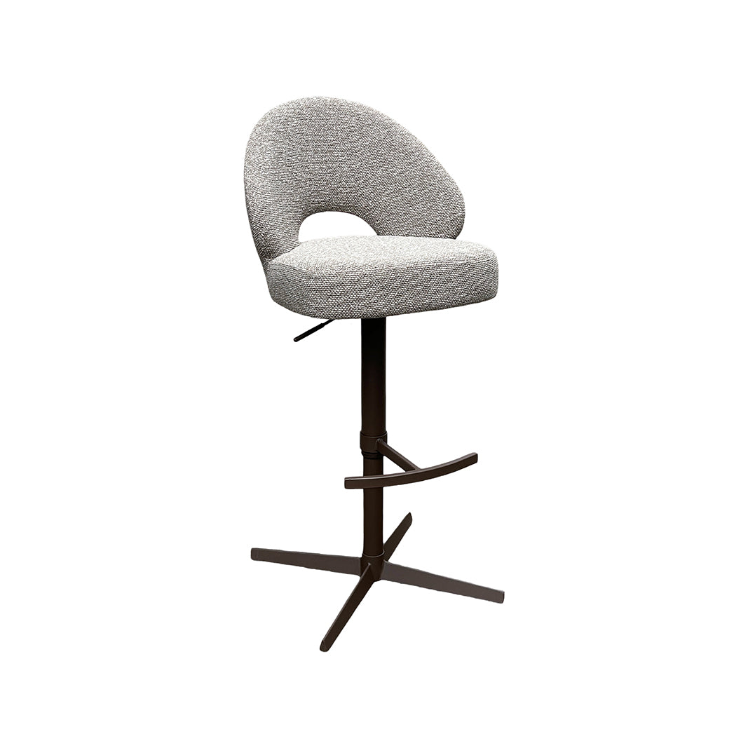 LABEL51 Barkruk Saint Tropez - Mushroom - Royal Boucle - Gaslift