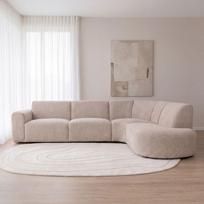 Label51 Hoekbank Evito - Naturel Elite